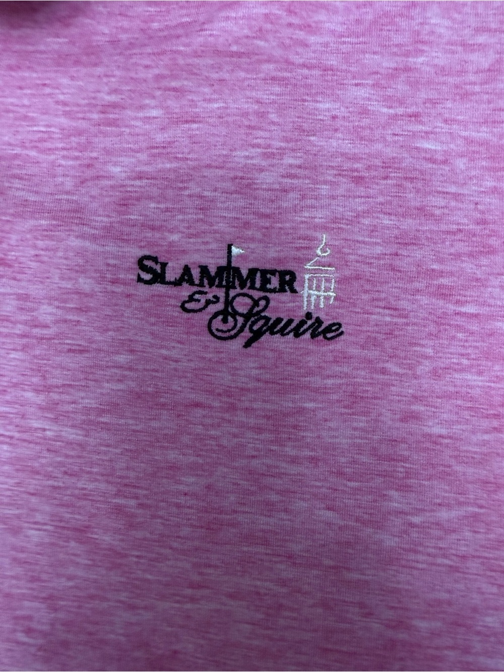 Nike Dri-FIT Golf Polo Shirt XL Pink Heather Slammer & Squire Performance - Picture 4 of 8